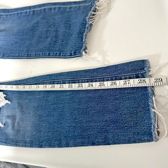 Mother High Waisted Looker Ankle Fray - Picture 14 of 14